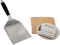 Smash Burger Press Kit, Stainless Steel Burger Press - Heavy Duty Grill Tools for Smashburgers, Flat Top Griddles, Cast Iron Pans, BBQ Accessories for Home Chefs (Spatula)