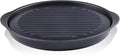 TECHEF - TRUE GRILL PAN - Stovetop Nonstick Indoor/Outdoor Smokeless BBQ Grill Set, including a Grill Plate and Alumium Drip Tray