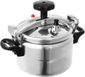 Aluminum Alloy Pressure Cooker, 3L Compact Pressure Cooker Portable Small Pressure Cooking Pot for Kitchen, Restaurant, Home