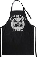 InnoBeta Cat Lover Gifts, Funny Apron with Pockets and Adjustable Neck Strap, Cat Gifts