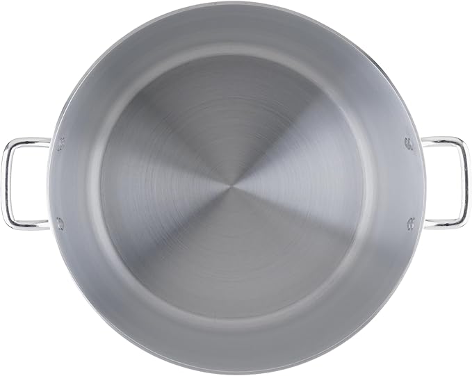 Winware Professional Aluminum 60 Quart Stockpot, Silver