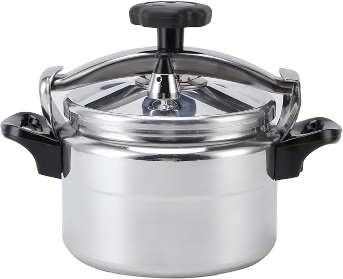 Pressure Cooker,Universal Compound Bottom Pressure Cooker Induction,Aluminium Pressure Canner for Gas Cooktops Flat Top Cooktops Induction Cooktops (5L)