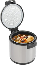 19L(20Qt) Commercial Rice Warmer Commercial Electric Rice Warmer with Adjustable Temperature Temperature Soup Warmers Professional Industrial Grain Cooker for Parties, Festival Banquets, Catering