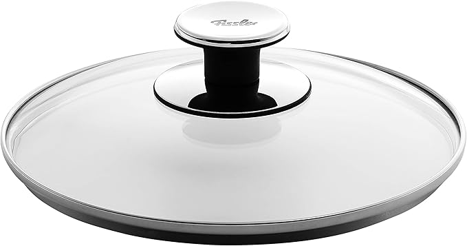 Fissler Comfort 12.6 Inch Glass Lid, Full View Cooking