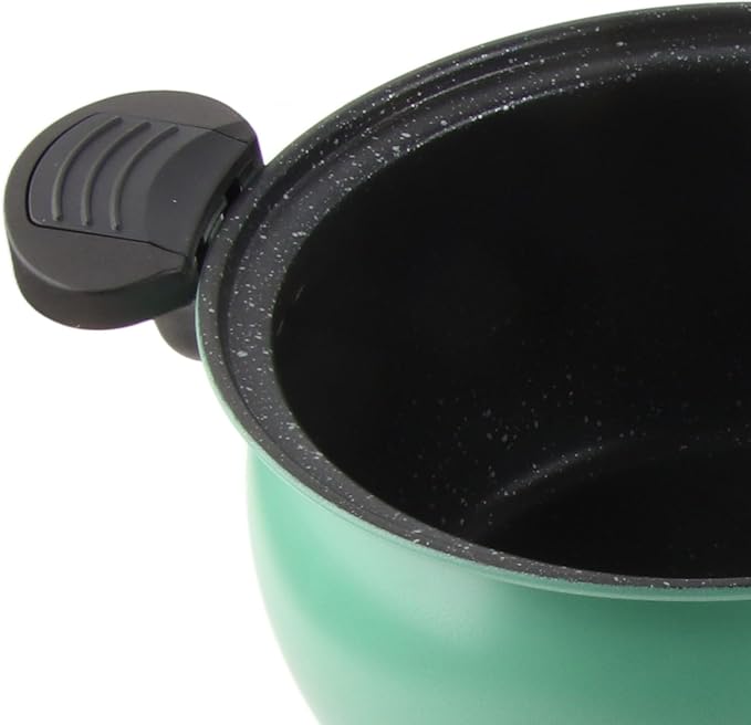 Micro Pressure Cooker Fast Cooking Cookware, 31 * 28 * 17cm Non Stick Microwave Kitchenware, Multi Functional Big Capacity Universal Stew Pot (5L)