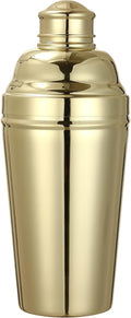Large Stainless-Steel Cocktail Shaker, 60 oz (Gold Plated)