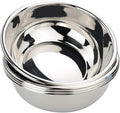 Ggbin 18/10 Stainless Steel Mixing Bowls, Heavy Duty Metal Salad Bowls, 1.5 Quart, Set of 4