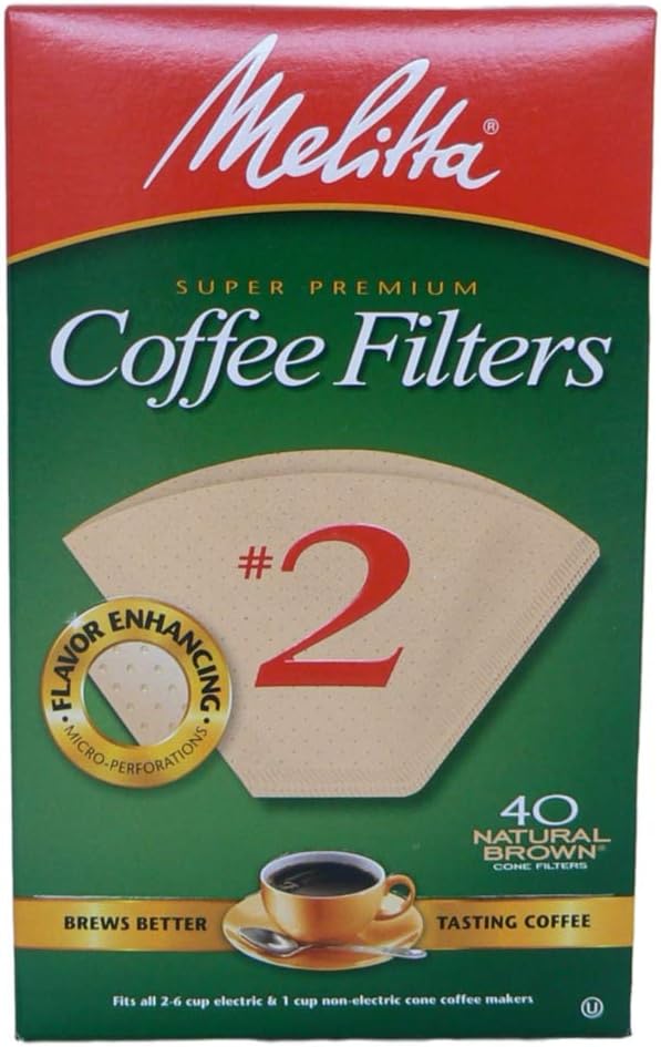 Simply Charmed Dachshund Ceramic Coffee Pour Over or Dripper with Full Box of 40 Melitta Brown Size #2 Filters