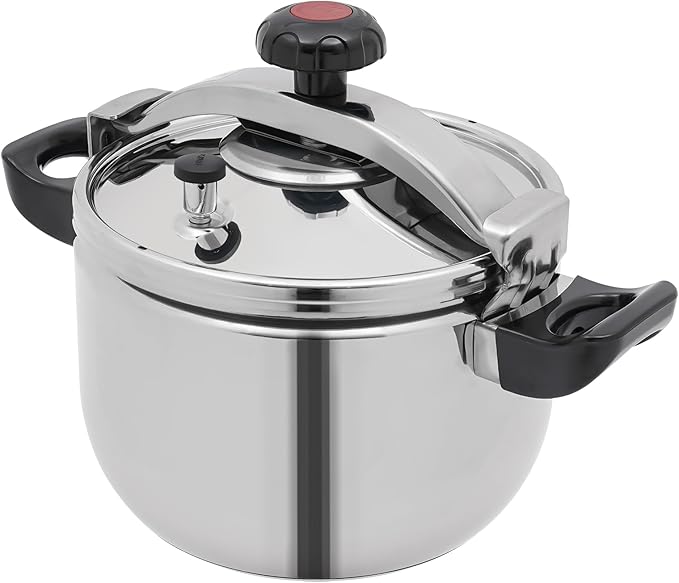 Pressure Cooker Stainless Steel, Commercial Stove Top Pressure Cooker Pot Used for Pressure Foodie or Steaming Instant Fast Cooking Pot