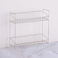 2-Tier Spice Rack Organizer, 304 Stainless Steel Kitchen Counter Shelf