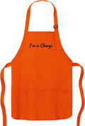Custom Text Cooking & BBQ Apron – Personalized Chef or Grill Gift – Medium Length (1-3 Lines)