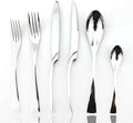 JASHII 18/10 Stainless Steel 24 Piece Mirror Polished Silver Flatware Set,Dinner Knife Steak Knife Salad Fork Dessert Coffee Spoon，Service for 4 ，Silverware Utensil Sets