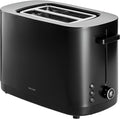 ZWILLING Enfinigy, 2-Slice Toaster, Extra Wide 1.5" Slots for Bagels and Toast, Black