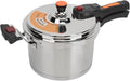 Pressure Cookers, Stainless Steel Pressure Cooker Canner Pressure Canner Rice Cooker Instant Kitchen Cookware for Gas & Induction Cooker Gas Electric Stove (4L)