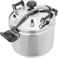 27 Quart Aluminum Pressure Cooker, Commercial Olla de Presion, Large Steamer Cooking Pot Pressure Canners with Safety Lock Valve & Pressure Limiting Valve (42Qt)