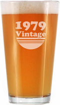 Vintage 1979 Pint Glass for Beer - 46th Birthday Gifts for Men or Women Turning 46 - Fun Bday Party Decor - 16 oz