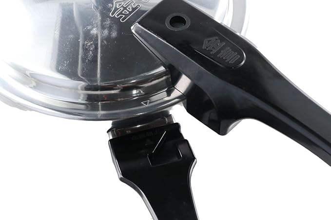 Leadigol Aluminum Pressure Cooker,18cm Bottom 3L Mini Pressure Cooker,w/Release Valve Aluminum Canning Cooker Pot,Stove Top Fast Cooking,for Gas Stove Induction Cooker