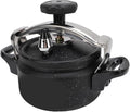 Aluminum Pressure Cooker, Home Explosion Proof Cookware Pressure Canner, Large Capacity Stovetop Pressure Cooker for Gas Stove Induction Cooker (2L)