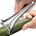 Y-Shaped Vegetable Peeler，Silver Rotary peeler/Easy Peeler/Suitable for Apples, Potatoes, Carrots, Cucumbers, Cabbage and Various Fruits.