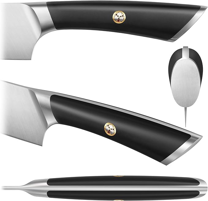 Cangshan ELBERT Series High-Carbon 8-Inch Honing Steel (Black)