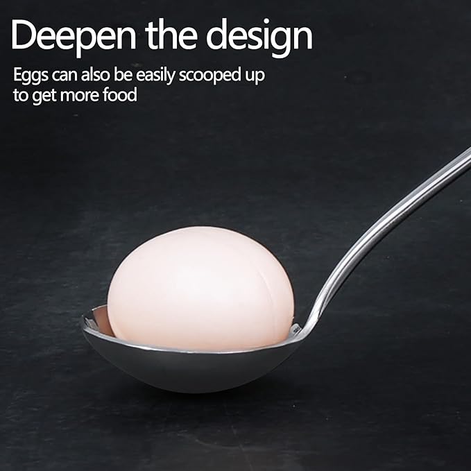 4 Pieces Stainless Steel Ladle, Small Soup Gravy Soup Spoon