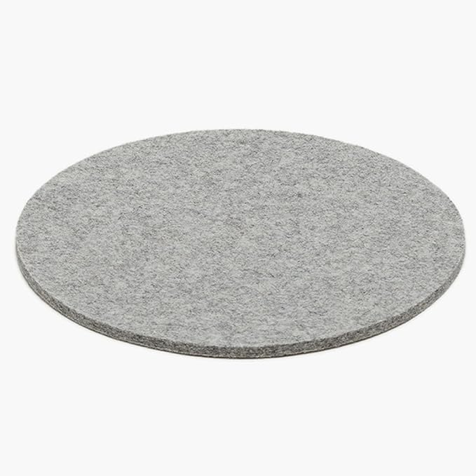 Graf Lantz - Trivets for Hot Dishes - Heat Resistant 100% Merino Wool - Hot Pads for Kitchen, Countertops, Tables, Sizzling Dishes, Pots & Pans - Home Decor, Kitchen Accessories - 10", Granite