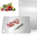 Katuchef Titanium Cutting Board,2026 New 100% Pure Titanium Cutting Boards for Kitchen,Titan Cut Pro Non toxic Doubld-Side Durable Chopping Boards, Easy to Clean and Store(1PC:11.42 * 7.87)