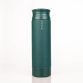 FORME - Blender Shaker Bottle, Leakproof Double Insulated Stainless Steel, Noiseless Shaker Bottle for Hot & Cold Drinks with Supplement Storage, Ideal for Protein & Shakes (Jungle, 16.9 oz)