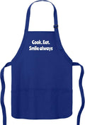 Custom Text Cooking & BBQ Apron – Personalized Chef or Grill Gift – Medium Length (1-3 Lines)