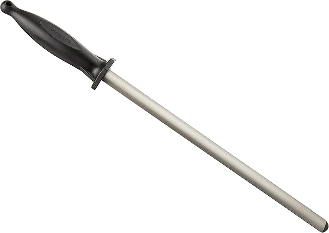 Mercer Culinary Diamond Honing Steel, 12 Inch