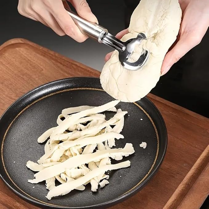 3-in-1 Fruit & Vegetable Peeler – Stainless Steel Julienne Slicer, Noodle Cutter & Cactus Peeler with Ergonomic Non-Slip Handle, Quick Meal Prep for Salads, Stir-Fries & Healthy Snacks