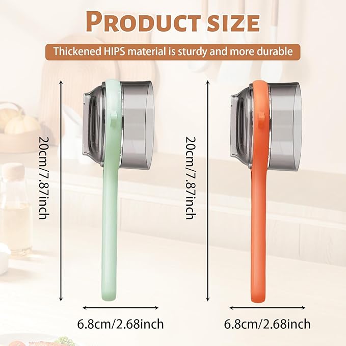 Box Storage Kitchen Peeler, Box Storage Kitchen Special Fruitpeeler, Double-Sided Stainless Steel Multi-function Peeler for Home Kitchen (2PCS Mixed)