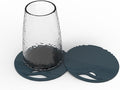 Silicone Trivets for Hot Dishes Heat Resistant Trivets for Hot Pots & Pans Multipurpose & Versatile Hot Pads for Kitchen & Countertop Table Coasters Set of 2