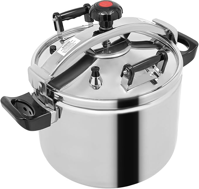 Pressure Cooker Stainless Steel, Commercial Stove Top Pressure Cooker Pot Used for Pressure Foodie or Steaming Instant Fast Cooking Pot