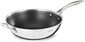 DELUXE Hybrid Ceramic Nonstick12 Inch Wok, Stay-Cool Handle,Dishwasher Oven Safe, Induction Ready, PFOA Free Compatible with All Cooktops
