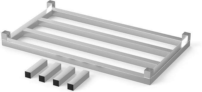 36" x 20" | 8" Off The Floor Aluminum Dunnage Rack | 1400 Lbs Capacity