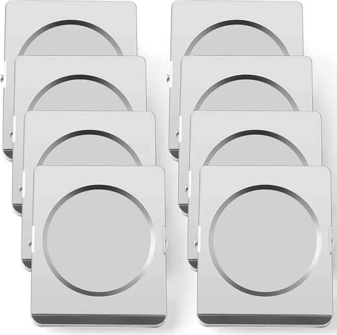 Grtard Strong Magnetic Clips, 2.2 Inch Extra Large Magnetic Clips Heavy Duty, 8Pack Magnet Clip for Fridge, Clip Magnets for Refrigerator, Whiteboard, Classroom, Kitchen, Office Organizer