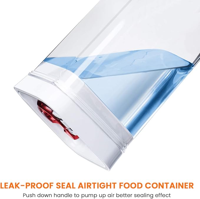 LHS Airtight Food Storage Container Set 3 Pack, BPA Free Kitchen Pantry Organization Canisters