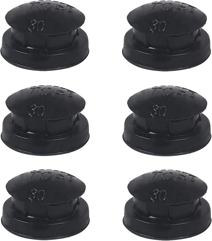 09915 Pressure Cooker Overpressure Plug (6-Pack) - Compatible with Presto Pressure Cooker Replacement Parts