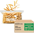 Snack Storage Zip Bags for Food On the Go, 500 Count, Freshness Easy Open Reclosable Clear Plastic Bags