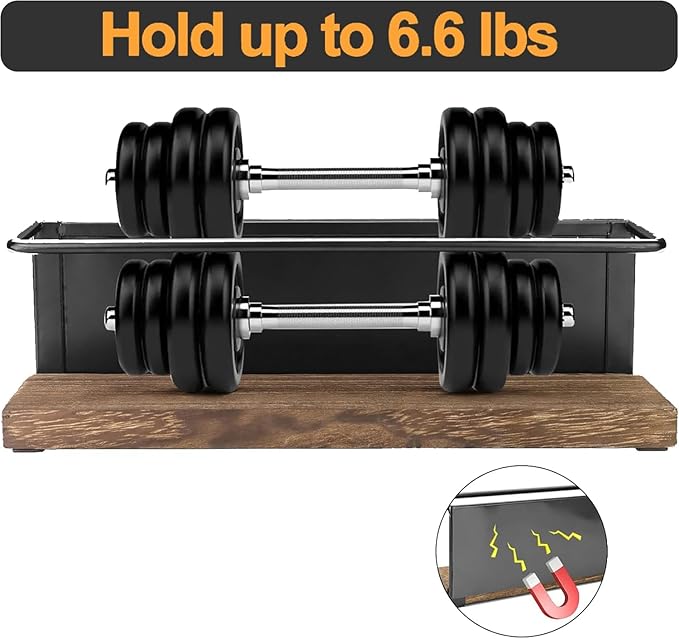 Wooden Lid Magnetic Spice Rack with 12 Jars, 216 Labels, 1 Steel Funnel for Refrigerator，Microwave Oven - Full Set of Spice Organizer