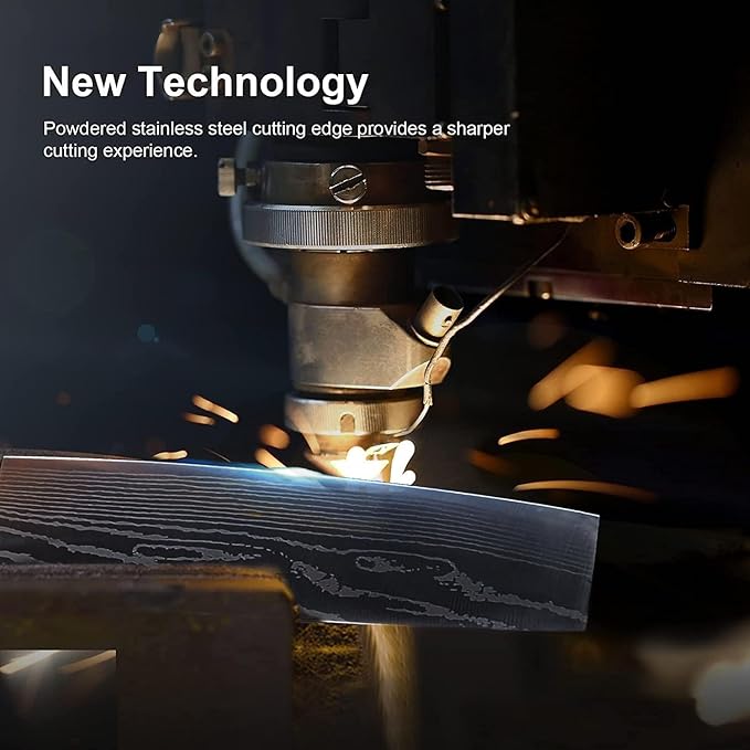 Nakiri Knife-7", Japanese High Carbon Stainless Steel Nakiri Chef Knife, Ultra-Sharp for Meat & Vegetables, Ergonomic Pakkawood Handle, Multipurpose Kitchen Knife