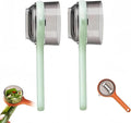New with Box Storage Kitchen Special Fruitpeeler,Veggie Peeler with Container,Multi Functional,Easy to Carry,Suitable for Various Fruits and Vegetables (Green+Green)