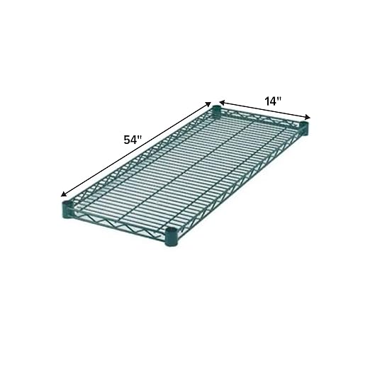 NSF Approved Heavy Duty Epoxy Wire Shelf for Kitchens, Utility Rooms, Storage, Offices & Home