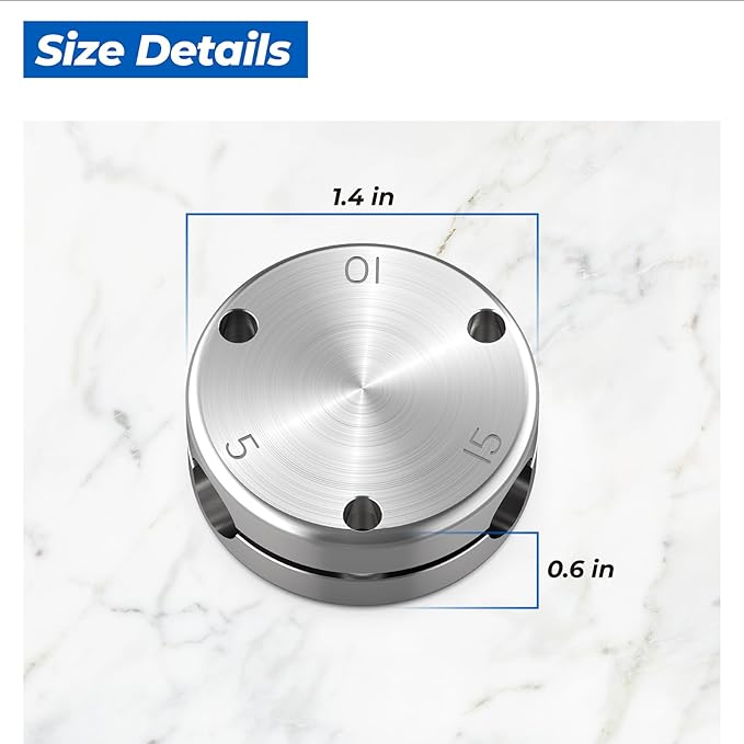 ANTOBLE Pressure Regulator Weight Compatible with All American 10.5qt 15.5qt 21.5qt 25qt 30qt 41.5qt Pressure Cooker Canner - Part of the Automatic Pressure Control (910, 915, 921, 925, 930, 941)