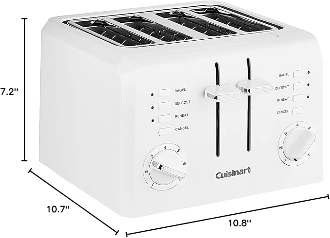 Cuisinart CPT-142 4-Slice Compact Plastic Toaster PARENT