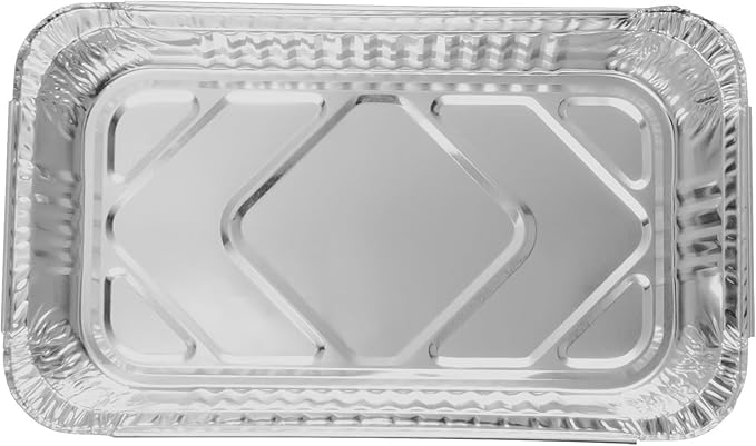 BQMAX Grill Drip Pans for Charbroil The Big Easy Turkey Fryer 2425514W12, Aluminum Grease Tray Liner for Charbroil Big Easy Accessories, 10 Pack Grease Tray Replacement