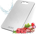Premium Titanium Cutting Board - 100% Pure Titanium Cutting Boards for Kitchen Use - Durable and Lightweight Cutting Board Accessory for Precise Chopping and Slicing 1PC (14"L x 10"W)