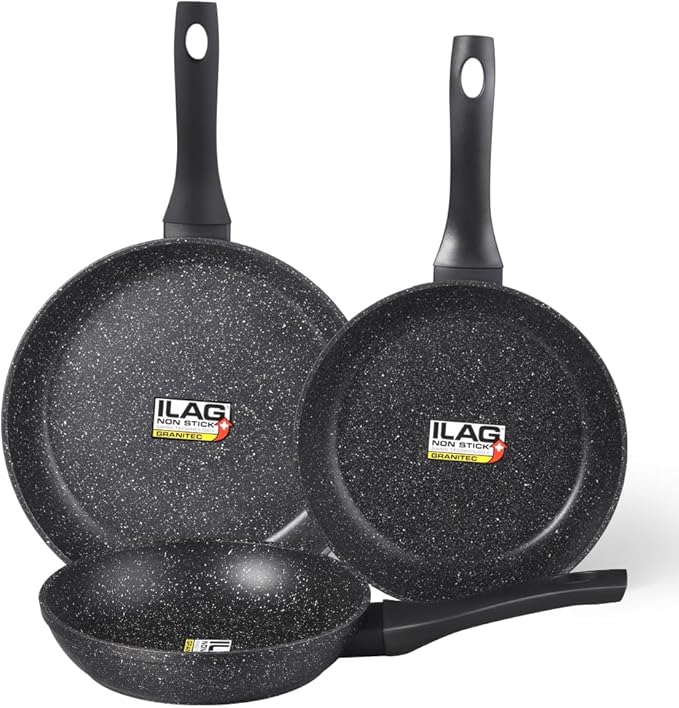 10 Inch Nonstick Frying Pan for Eggs & Omelettes, Deep Skillet Pan for Cooking, PFOA-Free Non Toxic Non Stick Frying Pan