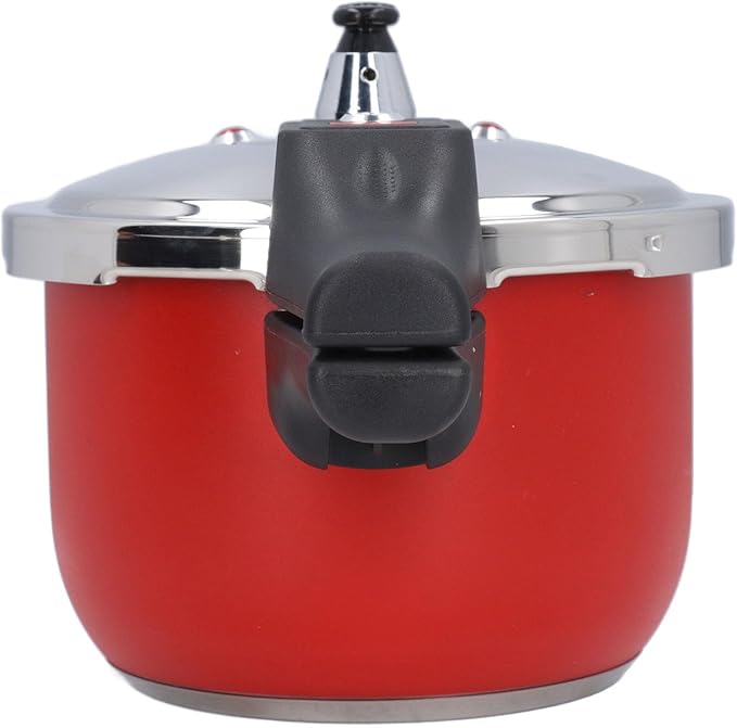 Pressure Cooker, Pressure Soup Pot Efficient Multifunctional High Temperature Safe Easy To for Kitchen (5L)